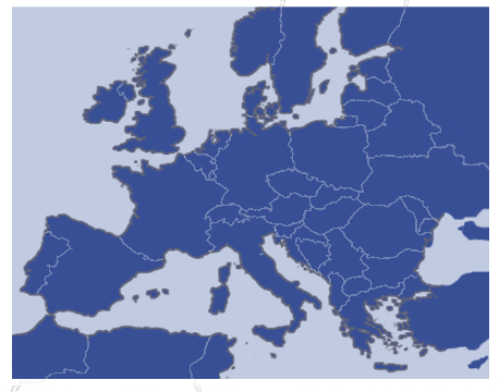 Karte der EU-Erweiterung 1951-2007